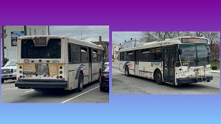 NJ Transit 10 BAYONNE JFK BLVD VIA PAMRAPO AVENUE NABI 41615 5878 [upl. by Light]