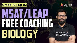 MSAT  LEAP Free Coaching  Part 2  Biology biology [upl. by Einhpad288]