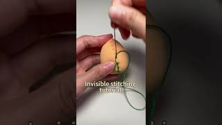 Invisible stitching tutorial 🥰manufacturing dresstells amazonfinds hacks handsewing tricks [upl. by Nnov]