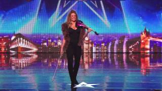 Actuación Lettice Rowbotham en Britains Got Talent subtitulado [upl. by Snej653]