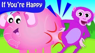 If Youre Happy And You Know It  Where Is Looney Baboons Bum  by Little Angel [upl. by Karrie433]