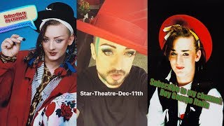 Boy George Instagram Stories Singing Cooking Traveling and in his hotel room [upl. by Ahsonek912]