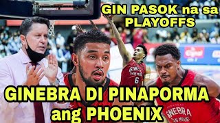 GINEBRA PASOK NA SA PLAYOFFS HalSportsRepblk [upl. by Keller]