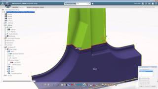 CATIA  Composites BPillar Experience  Stage 1 Conceptual Zones Design [upl. by Mohammad723]