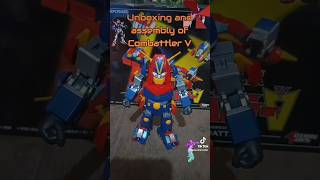 Unboxing and assembly of Combattler V combattlerv actiontoys toys toycollector SUPERROBOTWARS [upl. by Aihtniroc]