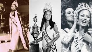 Miss Universe 1969 Gloria Diaz Winning Moment Throwback [upl. by Amahs]