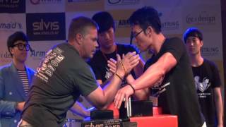 팔씨름 존 블젱크  킹 오브 더 테이블 22 ┃ Armwrestling John Brzenk King of the Table in Korea Part 22 [upl. by Cirdec]