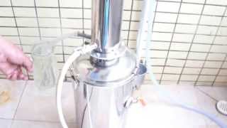 Autoelectrical Electrothermal Stainless water distiller Distilled water purifier machine 5LH [upl. by Demp]