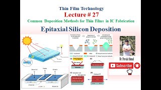 Epitaxial silicon deposition [upl. by Annenn]