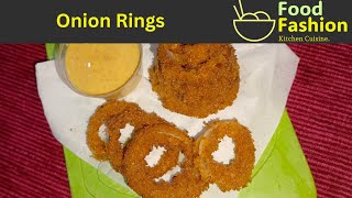 How to Make Onion Rings  Crispy Onion Rings  Recipe by Food Fashion1 Foodfashion1 [upl. by Ocram537]