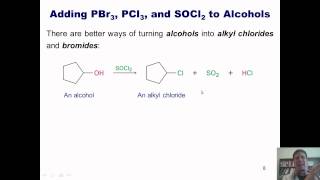 Chapter 10 – Substitution reactions of alcohols and ethers Part 1 of 5 [upl. by Berthe345]