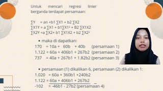 Statistik Kelompok 5 Multiple Regression [upl. by Yurik718]