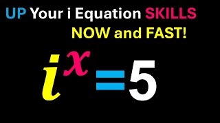 Solve ix  5 with Complex Numbers amp Logarithms  Math Challenge [upl. by Carberry357]