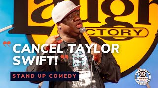 Cancel Taylor Swift  Comedian Trixx  Chocolate Sundaes Standup Comedy [upl. by Annoved759]