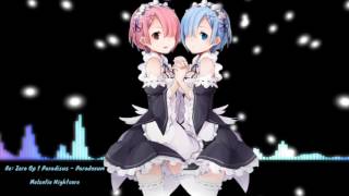 Nightcore  Re Zero Op 1 Paradisus  Paradoxum English Cover Please Read the Description [upl. by Mikkel]