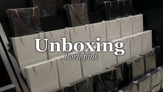 Unboxing born pink album Whit ver [upl. by Florina63]