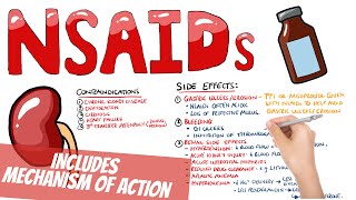 Non Steroidal AntiInflammatory Drugs NSAIDs Pharmacology  What do NSAIDs do How do NSAIDs work [upl. by Elmo]