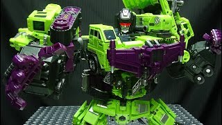 JinBao KO Upscaled Generation Toy GRAVITY BUILDER Devastator EmGos Transformers Reviews N Stuff [upl. by Dall]