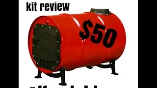 Barrel stove kit review [upl. by Emlyn164]