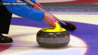 Discover Curling  Learn to Curl 3  Grip and Release [upl. by Curhan]