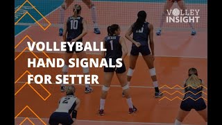 VOLLEYBALL ME SETTER KE SING AND SIGNAL AUR COMBINE ATTACK [upl. by Annawahs]