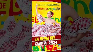 LA REINA DEL CARNAVAL DE BARRANQUILLA 2024 shakira barranquilla colombia carnaval [upl. by Sunda]