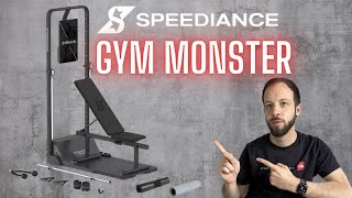 Smartes HomeGym Speediance GYM MONSTER Funktionen Fragen Unboxing amp Aufbau [upl. by Jovi]