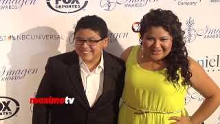 Raini Rodriguez and Rico Rodriguez 2013 IMAGEN Awards Red Carpet [upl. by Cherry]