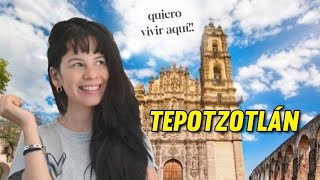 🇲🇽 Tepotzotlán PUEBLO MÁGICO  Los toques me asustaron 🤯 [upl. by Hajan700]