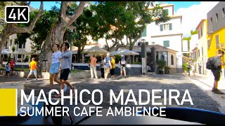 Madeira Virtual Cafe Ambience  Relaxing Sounds of Machico Madeira Portugal  Coffee Shop Webcam [upl. by Llegna]