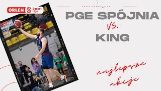 PGE SpĂłjnia đź†š King  najlepsze akcje ORLENBasketLiga PLKPL [upl. by Dier]