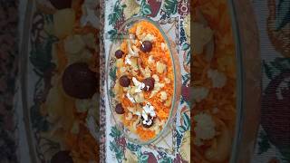 Traditional Zarda  Meetha Chawal  Dessert zardaricerecipe Dessert zardarice zardapulao recipe [upl. by Eidassac]