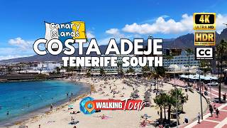 Exploring Costa Adeje in 2024 Tenerife 🇮🇨 4K HDR Walking Tour [upl. by Naletak398]