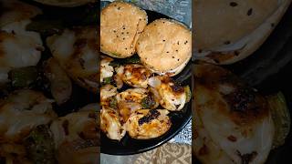 Tasty pan fried momos with moburg🤤food dinner trending viralvideo ytshorts momos shortsfeed [upl. by Purcell500]