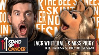 Jack Whitehall teaches Miss Piggy British Slang [upl. by Giwdul]