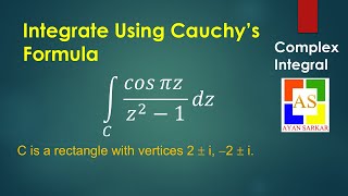 Cauchys Integral Formula Solving Complex Integrals with cosπzz²1 [upl. by Micky623]