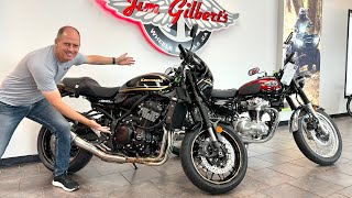 2024 Kawasaki Z900RS Cafe vs W800 The Key Differences Between Retro and Retro Sport Explained [upl. by Josee]