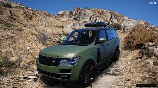 GTA V REDUX ✪  2017 RANGE ROVER SVAUTOBIOGRAPHY DYNAMIC  Test Drive OFFROAD  1080p60FPS [upl. by Sergias912]