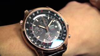 Orient Chronograph Quartz Watch CTD09004B [upl. by Lacie]