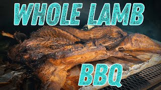 Whole Lamb BBQ  Kentucky Style [upl. by Nnoryt]