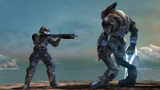 Halo 2 ODSTs VS Halo Reach Elites [upl. by Hannaoj]