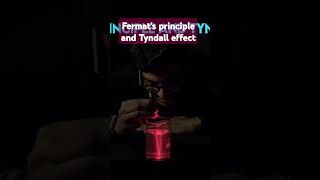 Tyndall effect chemistry science love viralshort trendingshorts [upl. by Ange]