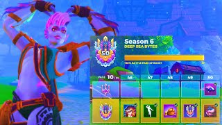 REALM ROYALE REFORGED SEASON SIX BATTLE PASS LEVEL 50 UNLOCKING MY FIRST MOUNTS 11 KILL WIN [upl. by Tiphany]