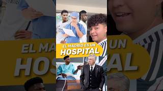 🤕 EL REAL MADRID YA ES UN HOSPITAL 🏥 futbol shorts joshjuanico viralvideo [upl. by Akelahs]