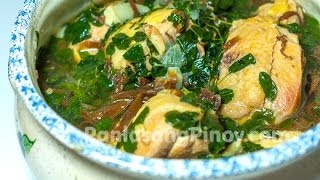 LAMI KAAU Kinamunggayang Manok Recipe  Panlasang Pinoy [upl. by Rubliw]