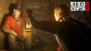 Capturing The Devil Cave Hermit What Is He Hiding Red Dead Redemption 2 Secrets RDR2 [upl. by Joktan157]