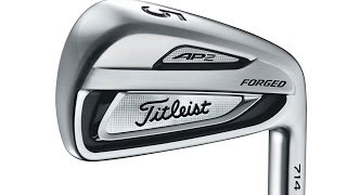 Titleist 714 AP2 Irons Review with Brett Porath from Titleist Golf [upl. by Nauqram208]