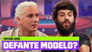 MODELETE ✨ Diogo Defante conta que já foi MODELO MIRIM e dá AULAS  Portugal Show [upl. by Harlow978]