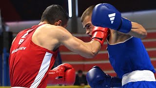 Ruslan Abdullaev UZB vs Aleksej Sendrik SRB World Olympic Qualifiers 2024 QFs 63kg [upl. by Melak]