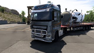 Euro Truck Simulator 2 transportando sumergible titan [upl. by Akimihs27]